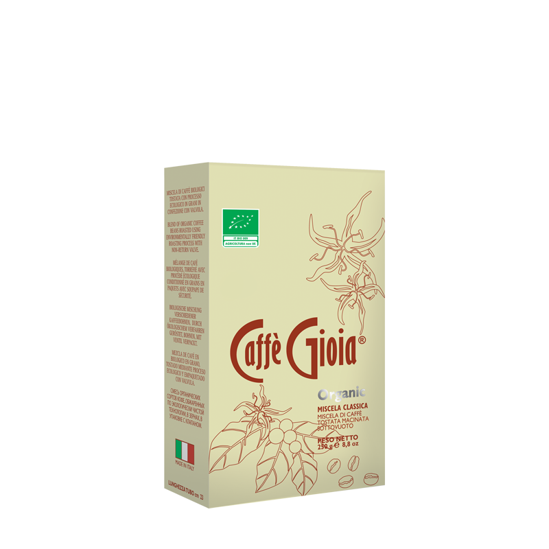CLASSIC ORGANIC BLEND GROUND FOR MOKA 250G CLASSIC ORGANIC BLEND GROUND FOR MOKA 250G