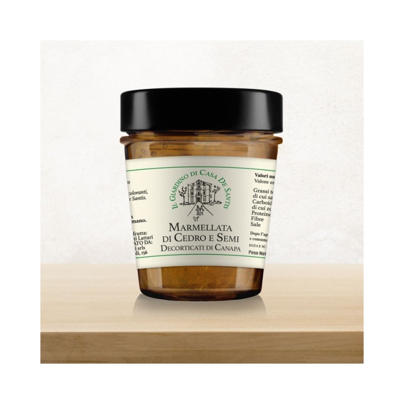 Cedar Jam and Hulled Hemp Seeds Cedar Jam and Hulled Hemp Seeds