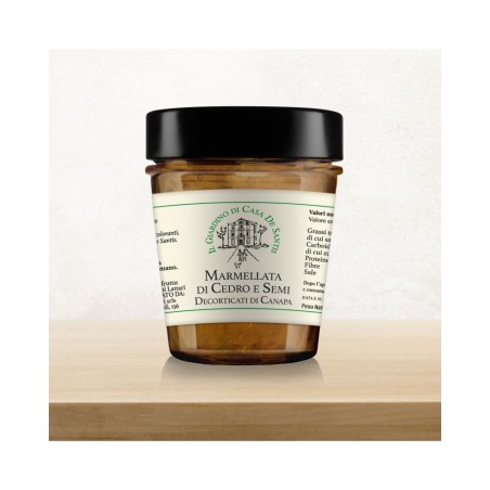 Marmellata di Cedro e Semi Decorticati di Canapa