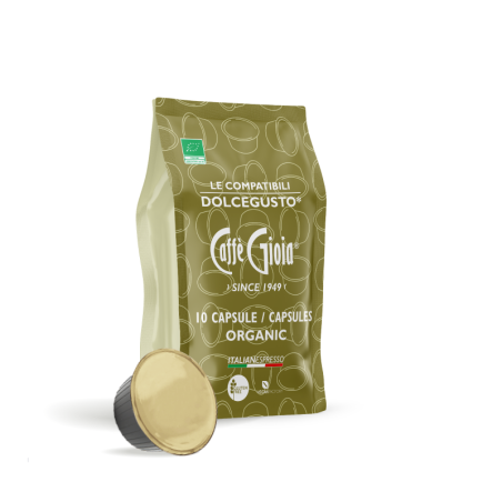 10 CAPSULES COMPATIBLE WITH DOLCEGUSTO* ORGANIC PERU' ARABICA