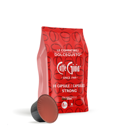 Marinella Food | 10 CAPSULE COMPATIBILI DOLCEGUSTO* MISCELA STRONG